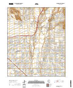 Calderwood Butte 2018 topographic map thumbnail