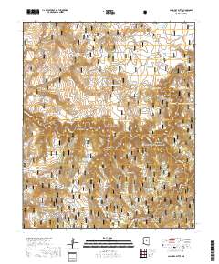 Calloway Butte 2018 topographic map thumbnail
