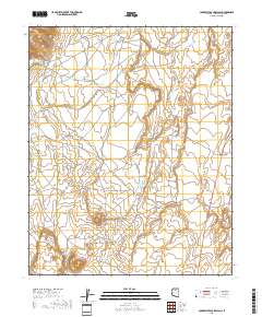 Campbell Francis Wash 2018 topographic map thumbnail