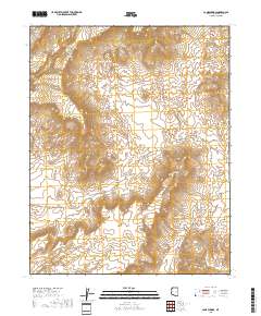 Cane Springs 2018 topographic map thumbnail