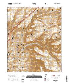 Casner Butte 2018 topographic map thumbnail
