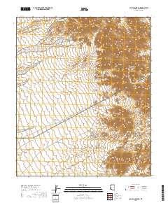 Castle Dome Peak 2018 topographic map thumbnail