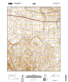 Cathedral Caves 2018 topographic map thumbnail