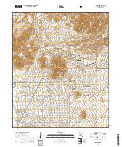 Cave Creek 2018 topographic map thumbnail