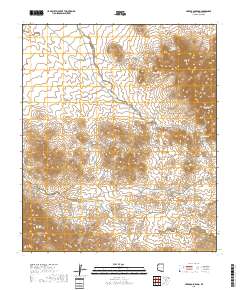 Cerro Colorado 2018 topographic map thumbnail
