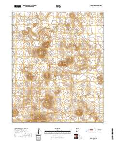 Cerro Hueco 2018 topographic map thumbnail