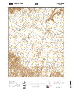Chaiyahi Rim NE 2018 topographic map thumbnail