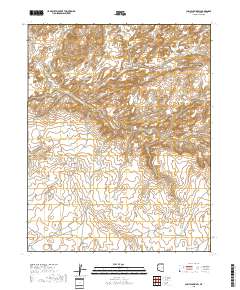 Chaiyahi Rim SW 2018 topographic map thumbnail