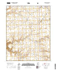 Chamisa Tank 2018 topographic map thumbnail