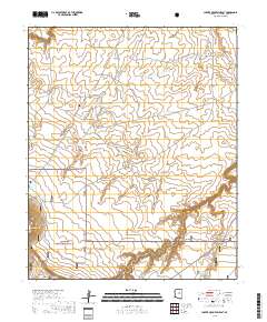 Chavez Mountain East 2018 topographic map thumbnail