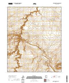 Chavez Mountain NE 2018 topographic map thumbnail