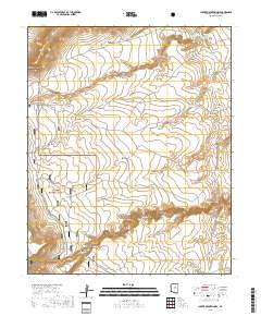 Chavez Mountain NW 2018 topographic map thumbnail