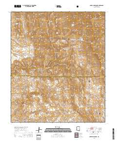Cherry Spring Peak 2018 topographic map thumbnail