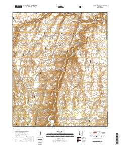 Chevelon Crossing 2018 topographic map thumbnail