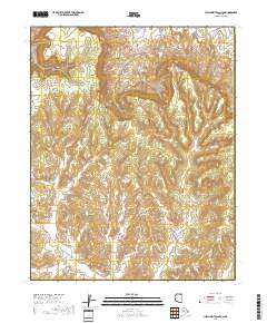 Chilchinbito Canyon 2018 topographic map thumbnail