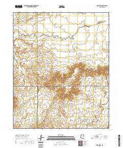 Chinde Mesa 2018 topographic map thumbnail