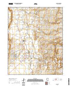 Chinle 2018 topographic map thumbnail