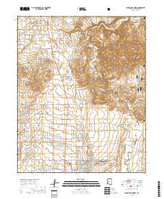Chino Valley North 2018 topographic map thumbnail