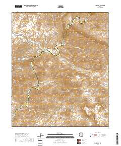 Christmas 2018 topographic map thumbnail