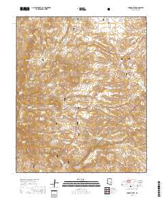 Chrome Butte 2018 topographic map thumbnail