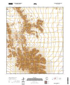 Chupan Mountain 2018 topographic map thumbnail