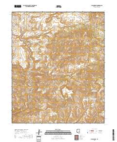 Cibecue Peak 2018 topographic map thumbnail