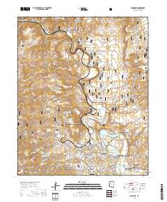 Clarkdale 2018 topographic map thumbnail