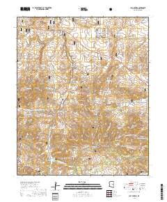 Clay Springs 2018 topographic map thumbnail