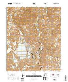 Clifton 2018 topographic map thumbnail