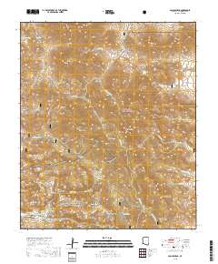 Cochise Head 2018 topographic map thumbnail