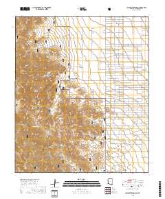 Cochise Stronghold 2018 topographic map thumbnail