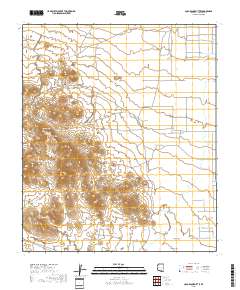 Cocoraque Butte 2018 topographic map thumbnail