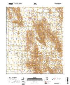 College Peaks 2018 topographic map thumbnail
