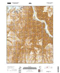 Columbine Falls 2018 topographic map thumbnail