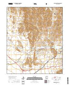 Florence Junction 2018 topographic map thumbnail