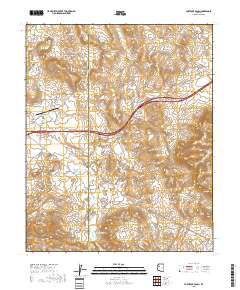 Fort Rock Ranch 2018 topographic map thumbnail