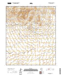 Fortified Peak 2018 topographic map thumbnail