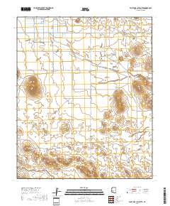 Fourth of July Butte 2018 topographic map thumbnail
