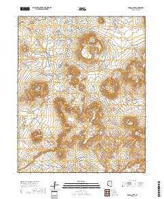 French Butte 2018 topographic map thumbnail