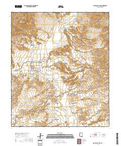 Galleta Flat East 2018 topographic map thumbnail