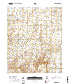 Ganado Mesa SW 2018 topographic map thumbnail