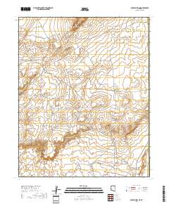 Garces Mesas NE 2018 topographic map thumbnail