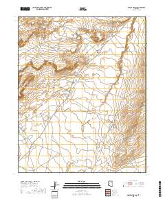 Garces Mesas SE 2018 topographic map thumbnail