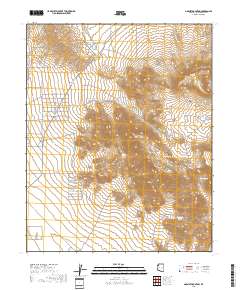 Garnet Mountain 2018 topographic map thumbnail