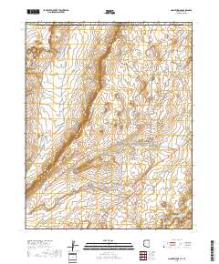 Garnet Ridge 2018 topographic map thumbnail