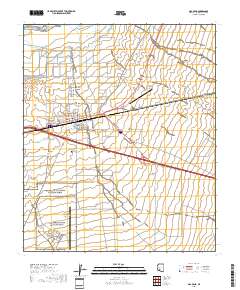 Gila Bend 2018 topographic map thumbnail