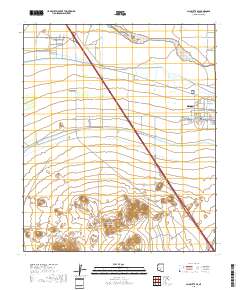 Gila Butte SE 2018 topographic map thumbnail