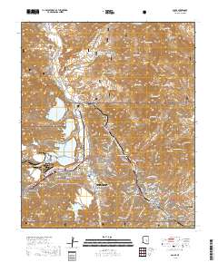 Globe 2018 topographic map thumbnail