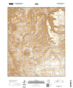 Gonzales Wash 2018 topographic map thumbnail