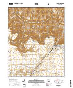 Grand Canyon 2018 topographic map thumbnail